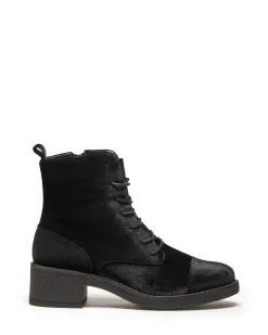Online Therapy Shoes Axel Boot Velvet Black
