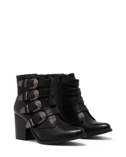 Hot Therapy Shoes Bexar Burnished *FINAL SALE* Black
