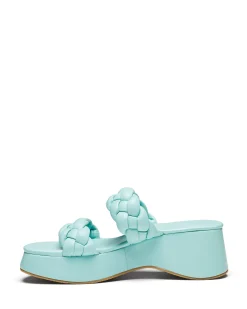 Hot Therapy Shoes Christy Platform Sandal Seafoam
