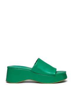 New Therapy Shoes Cindy Platform Sandal Fern Green