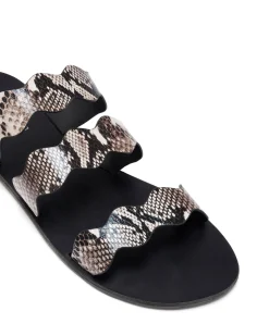 New Therapy Shoes Corbin Black/White *FINAL SALE* Snake