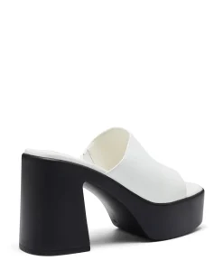 Fashion Therapy Shoes Devon Platform Heel White
