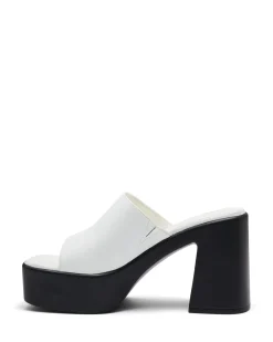 Fashion Therapy Shoes Devon Platform Heel White