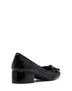 Hot Therapy Shoes Diana Ballet Heel Patent Black