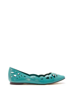 Discount Therapy Shoes Edenn Patent *FINAL SALE* Aqua