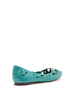 Discount Therapy Shoes Edenn Patent *FINAL SALE* Aqua
