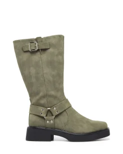 Fashion Therapy Shoes Edge Moto Boot Concrete
