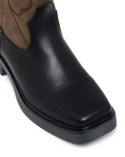 Outlet Therapy Shoes Envy Cowboy Boot Cocoa Multi CocoaMulti