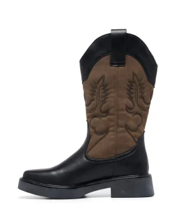 Outlet Therapy Shoes Envy Cowboy Boot Cocoa Multi CocoaMulti