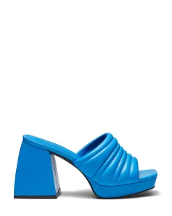 Outlet Therapy Shoes Euphoria Platform Heel Blue