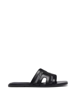 Best Therapy Shoes Gaze Flat Sandal Mesh Black