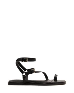 Discount Therapy Shoes Gerry Sandal Burnished Black