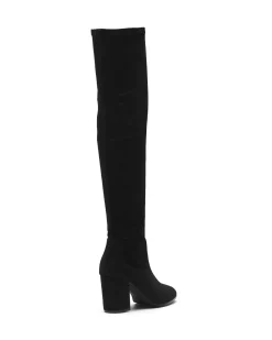 Clearance Therapy Shoes Hanover Tall Boot Suede Black