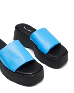 Fashion Therapy Shoes Kali Flatform Sandal Azure