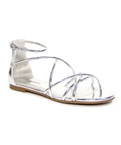 Outlet Therapy Shoes Krome Sandal Silver Platinum