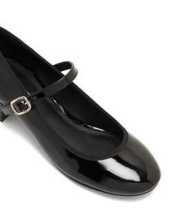 Sale Therapy Shoes Liz Ballet Heel Patent Black