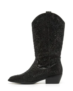 Online Therapy Shoes Majesty Rhinestones *FINAL SALE* Black