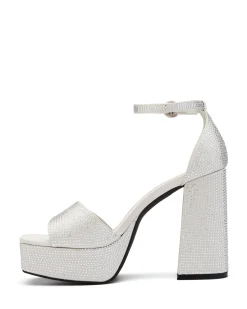 Outlet Therapy Shoes Moda Satin *FINAL SALE* Silver