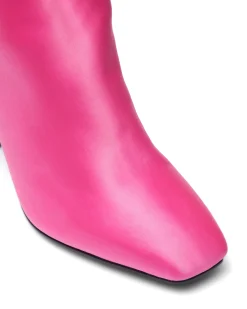 Fashion Therapy Shoes Muse Tall Boot Satin Pink