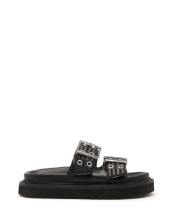 Hot Therapy Shoes Origin Sandal Smooth Black