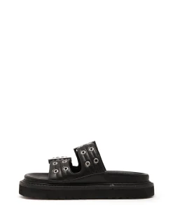 Hot Therapy Shoes Origin Sandal Smooth Black