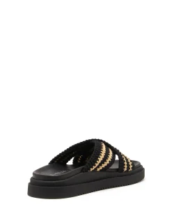 New Therapy Shoes Peta Platform Sandal Black/beige