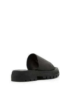 Outlet Therapy Shoes Raid Sandal Smooth Black