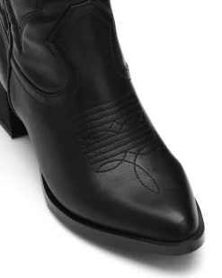 Hot Therapy Shoes Ranger Cowboy Boot Black