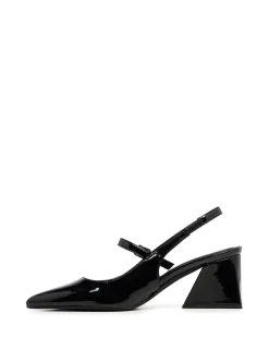 Outlet Therapy Shoes Sharp Pump Patent Black