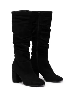 Clearance Therapy Shoes Staples Faux Suede *FINAL SALE* Black