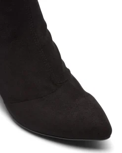 Best Therapy Shoes Sylvia Boot Faux Suede Black