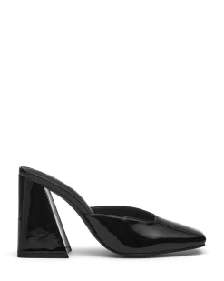 Clearance Therapy Shoes Unmatched Heel Patent Black