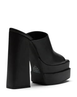 New Therapy Shoes Villain Platform Heel Black