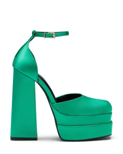 New Therapy Shoes Viva Fern Satin *FINAL SALE* Green