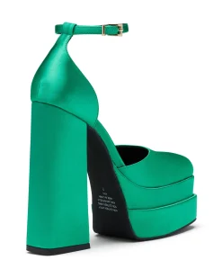 New Therapy Shoes Viva Fern Satin *FINAL SALE* Green